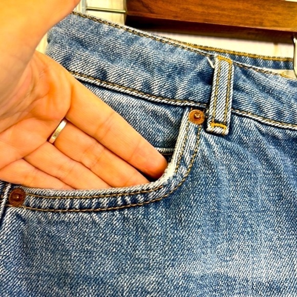 TopShop - Moto Black Fishnet Detail Stonewash Rip Distressed Mini Skirt Size 2 - Picture 5 of 12